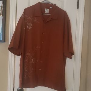 Men's Casual Button Down Hawaiian Shirt
